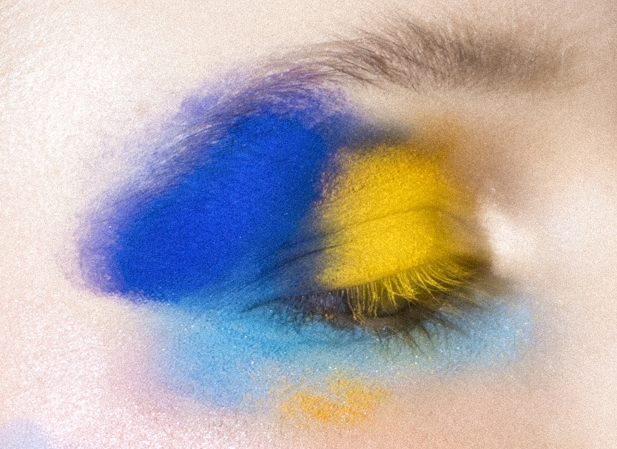 Kreatives Augen-Make-up, bold colors, Lidschatten by Make-up Artist Eva Gerholdt